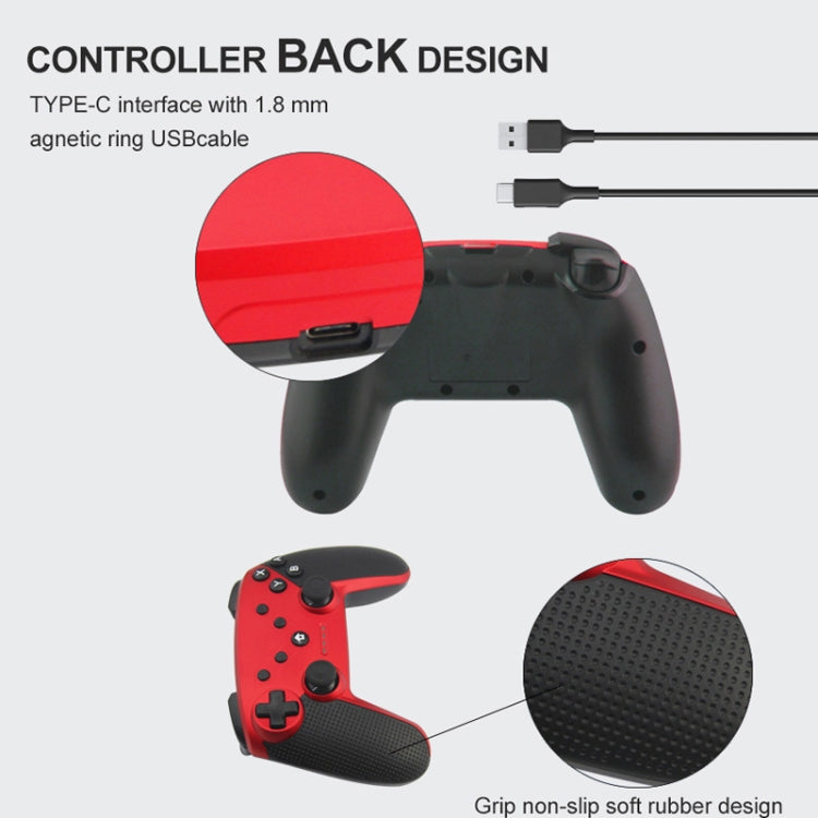 HS-SW520 3 In 1 Gamepad For Switch / PC / Android(Orange) - Gamepads by PMC TechLife | Online Shopping South Africa | PMC TechLife | Buy Now Pay Later Mobicred