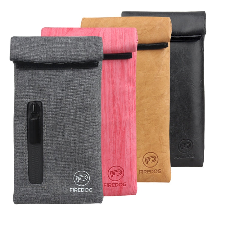 FIREDOG CL-104 Zipper Smoke Anti-Clad Bag Mini Tobacco Bag(Wash Canvas) - Cigarette Box & Ashtrays by PMC TechLife | Online Shopping South Africa | PMC TechLife