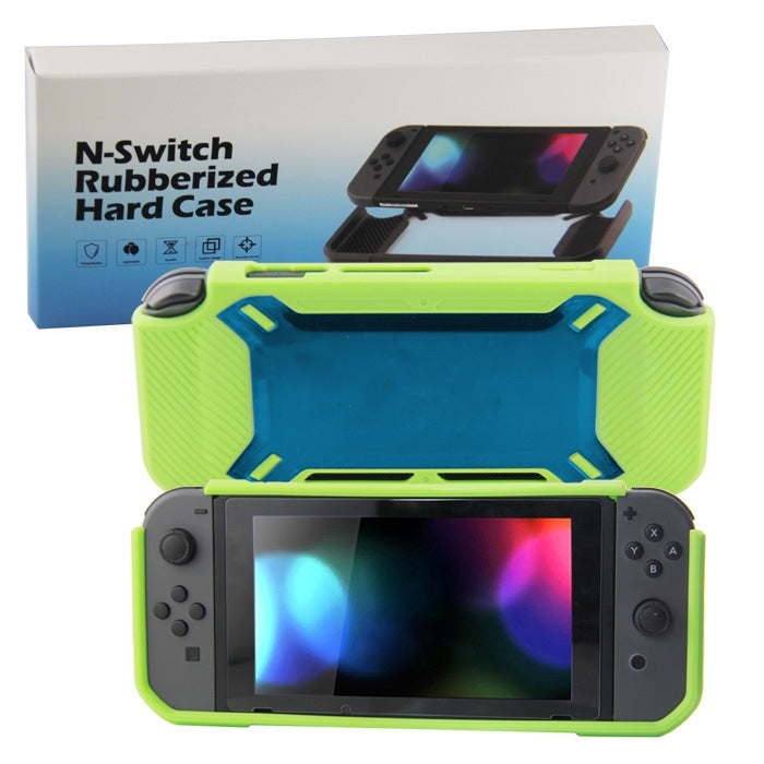 Scratch-Resistant Back Cover For Nintendo Switch(Green + Blue) - Cases by PMC Jewellery | Online Shopping South Africa | PMC Jewellery