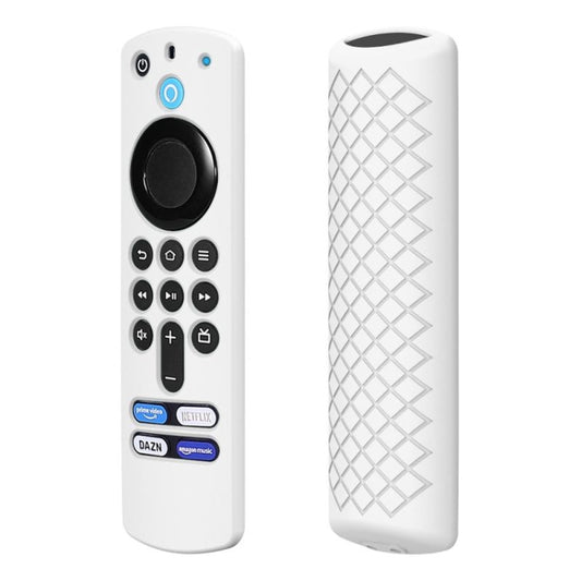 2 PCS Silicone Shell For Alexa Voice Remote 3rd Gen&TV Stick 3rd Gen(White) - Remote Control Covers by PMC Jewellery | Online Shopping South Africa | PMC Jewellery