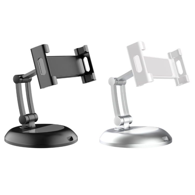 PB-45S Desktop Foldable Stand, For 5-12.9 Inch Mobile Phone/Tablet(Silver) - Desktop Holder by PMC Jewellery | Online Shopping South Africa | PMC Jewellery