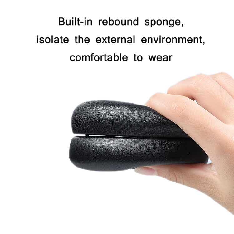 1 Pair Sponge Earphone Cover For JBL Live 650BT/660NC/Duet(Black) - Earmuff & Pad by PMC TechLife | Online Shopping South Africa | PMC TechLife