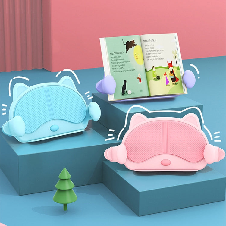 Cat Shape Retractable Tablet Stand(Pink) - Desktop Holder by PMC TechLife | Online Shopping South Africa | PMC TechLife