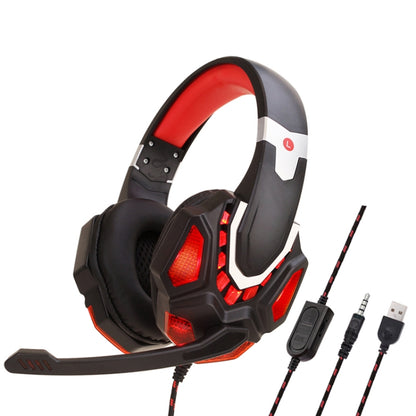 Soyto G10 Gaming Computer Headset For PS4 (Black Red) - Multimedia Headset by Soyto | Online Shopping South Africa | PMC Jewellery