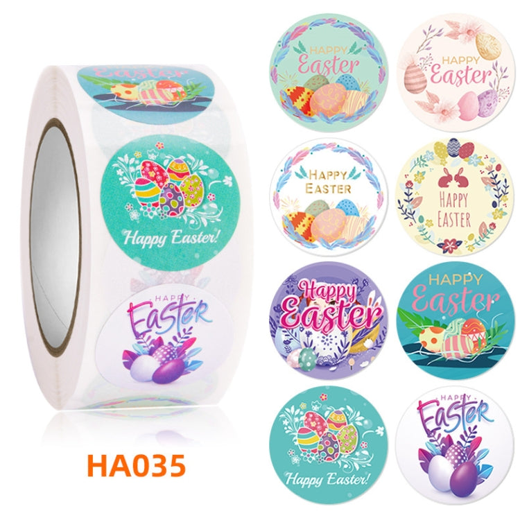 Easter Bunny Egg Cartoon Decoration Sticker, Size: 2.5cm / 1 Inch(HA035) - Sticker & Tags by PMC Jewellery | Online Shopping South Africa | PMC Jewellery