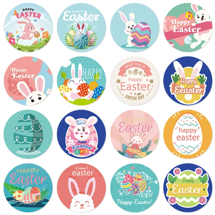 Easter Bunny Egg Cartoon Decoration Sticker, Size: 2.5cm / 1 Inch(HA035) - Sticker & Tags by PMC Jewellery | Online Shopping South Africa | PMC Jewellery