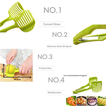 Handheld Creative Kitchen Fruit Vegetable Slicer Lemon Cutter Multi-function Kitchen Tool - Cutter & Peeler by PMC Jewellery | Online Shopping South Africa | PMC Jewellery