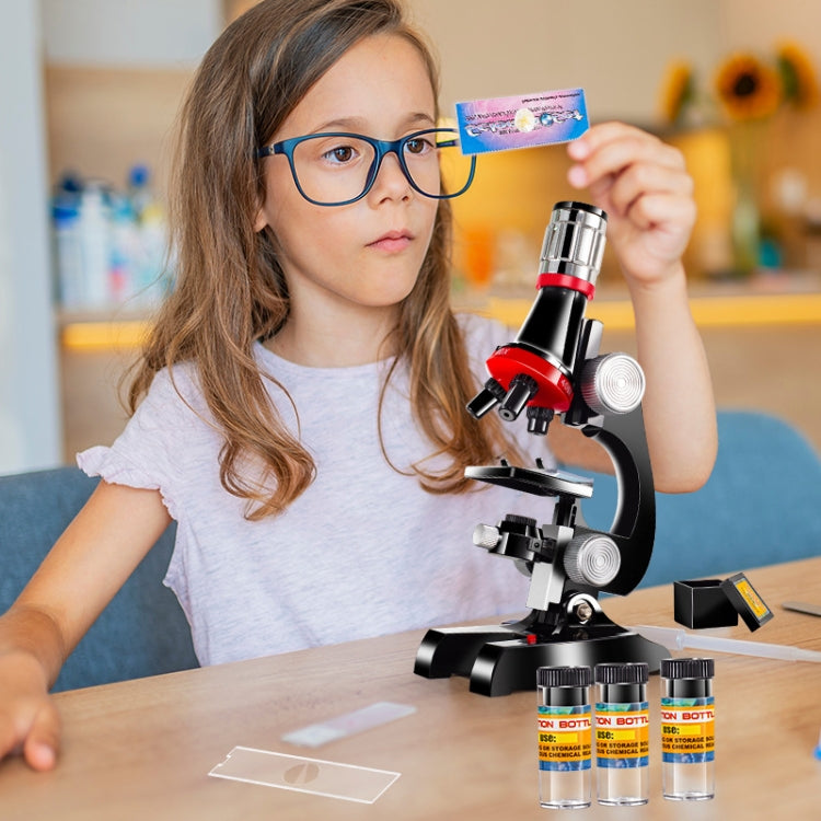 HD 1200 Times Microscope Children Educational Toys(Black) - Digital Microscope by PMC Jewellery | Online Shopping South Africa | PMC Jewellery