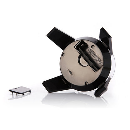 High-Footed UFO Solar 9cm 360 Rotating Display Stand Props Turntable(White Blue Light) -  by PMC Jewellery | Online Shopping South Africa | PMC Jewellery