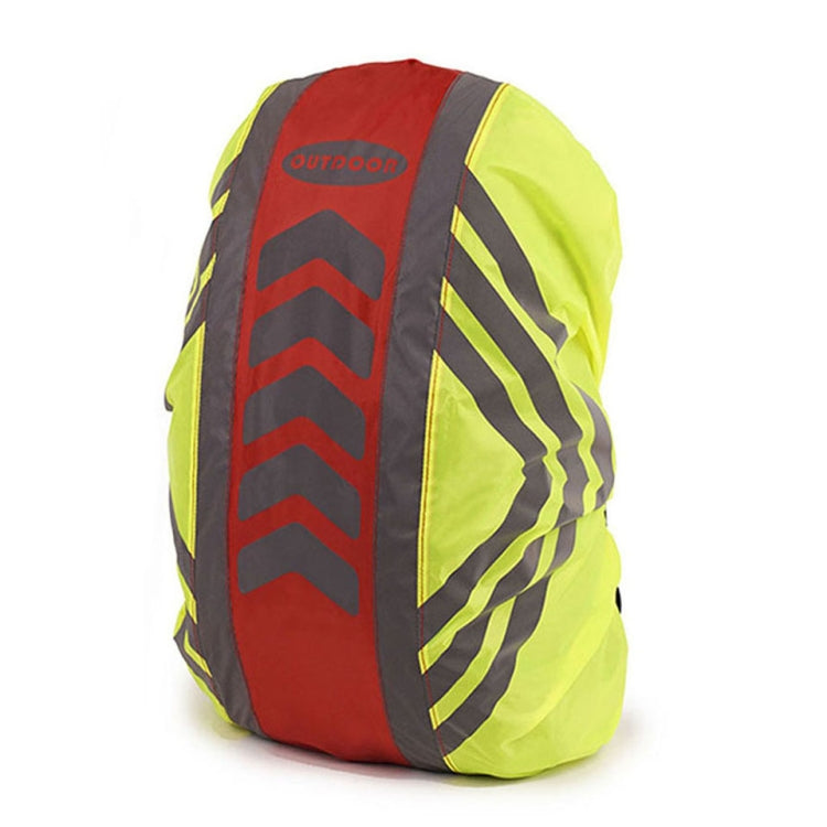 Luminous Pattern Rain Cover for Outdoor Backpack, Size: L 45-55L(Red-1) - Rain Cover Bags by PMC Jewellery | Online Shopping South Africa | PMC Jewellery