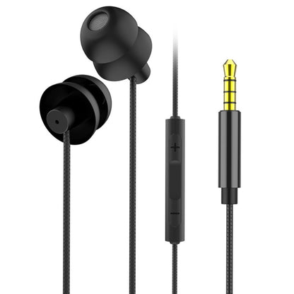 EN3900 3.5mm Plug In-Ear Wired Control Earphone with Mic(Black) - In Ear Wired Earphone by PMC Jewellery | Online Shopping South Africa | PMC Jewellery