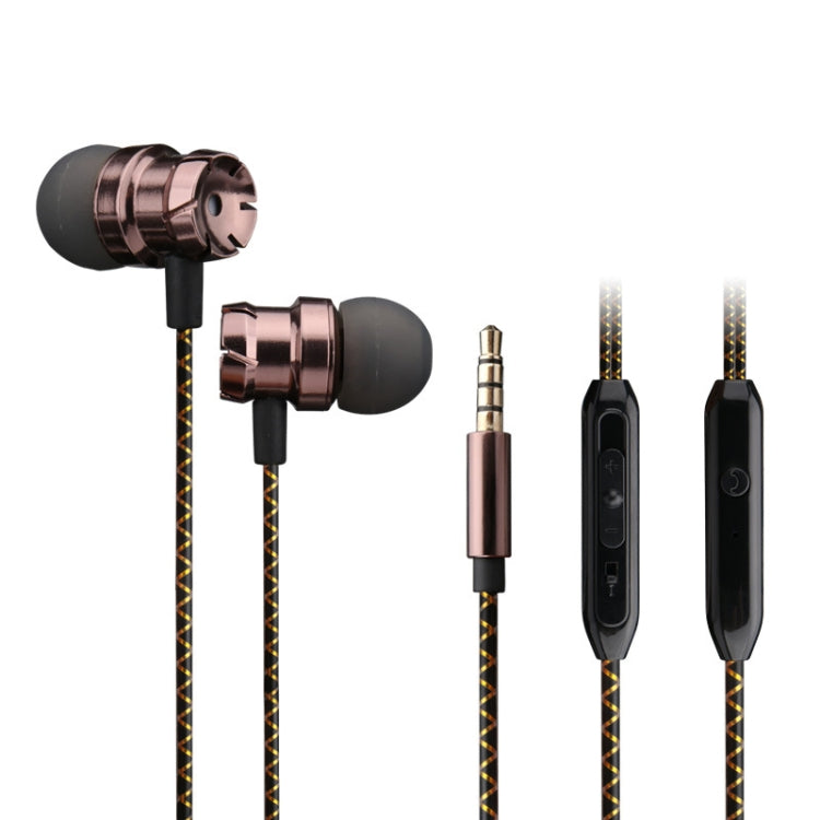 2 PCS EN500 3.5mm Plug Snake Pattern In-Ear Phone Earphone(Black) - In Ear Wired Earphone by PMC Jewellery | Online Shopping South Africa | PMC Jewellery