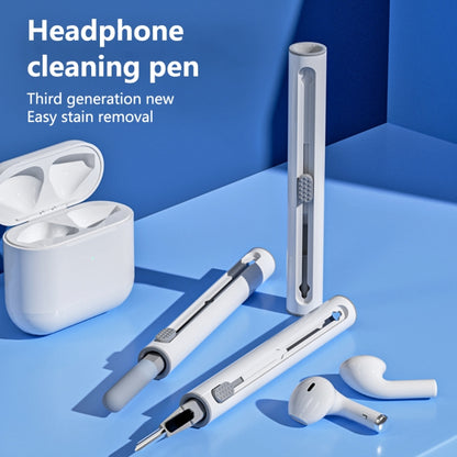 Q5 Bluetooth Earphone Telescopic Cleaning Pen Brush(White) - Other Accessories by PMC Jewellery | Online Shopping South Africa | PMC Jewellery