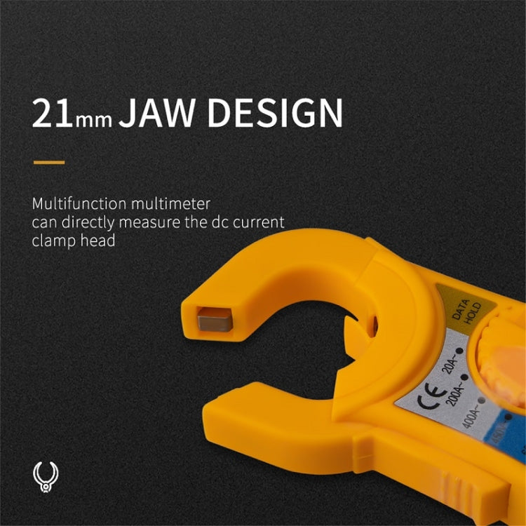 ANENG KT-87N Clamp Voltage And Current Measuring Multimeter(Yellow) - Digital Multimeter by ANENG | Online Shopping South Africa | PMC TechLife | Buy Now Pay Later Mobicred