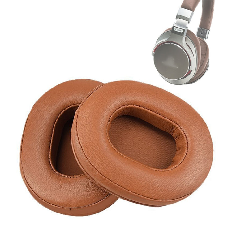 1 Pair Sponge Earmuff for Audio-Technica ATH-M50 / M40 / M50X / MSR7, Color: Sheepskin-Khaki - Earmuff & Pad by PMC Jewellery | Online Shopping South Africa | PMC Jewellery