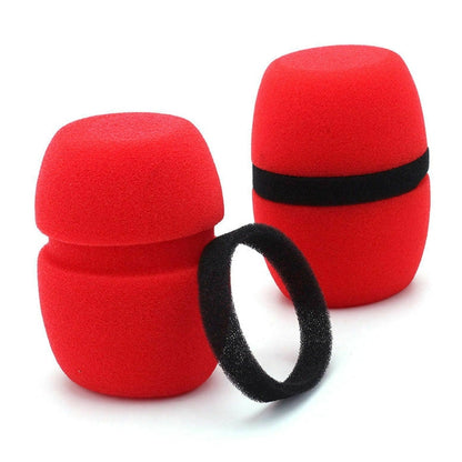 10 PCS Handheld Dust Proof Soft Sponge Microphone Cover(Random Color Delivery) - Windshield by PMC Jewellery | Online Shopping South Africa | PMC Jewellery