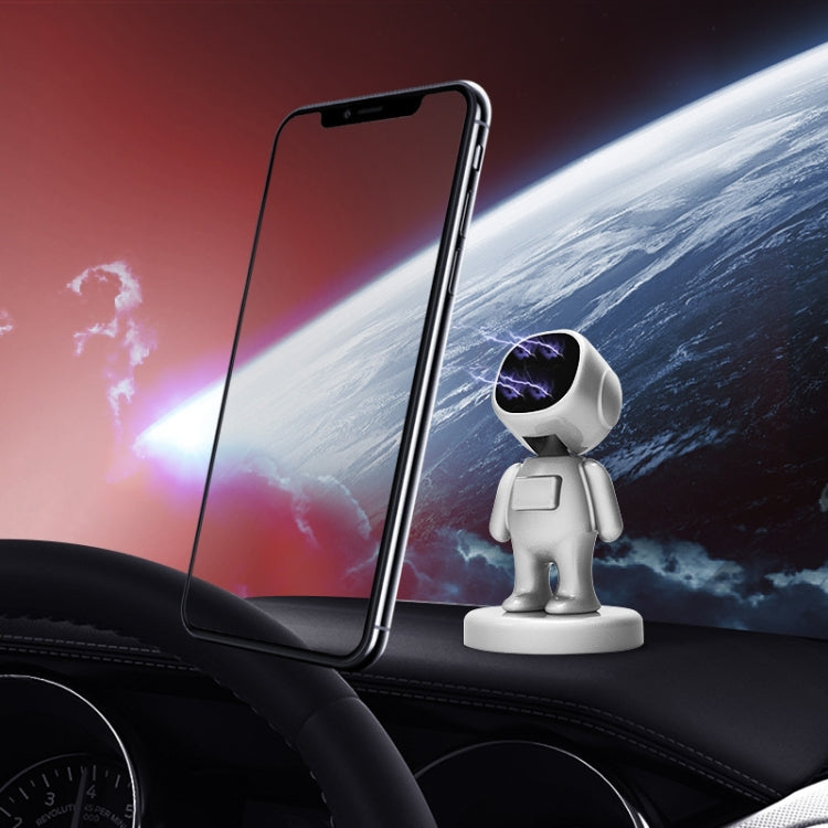 TOPFREE Astronaut Car Bracket Magnetic Adhesive Paste Navigation Car Phone Bracket(Black) - Car Holders by PMC TechLife | Online Shopping South Africa | PMC TechLife