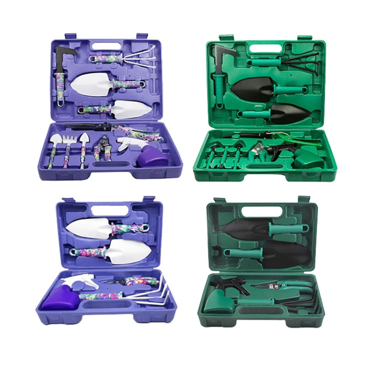 YL025 Potted Gardening Tool Set, Specification: 10 PCS / Set (Purple) - Garden Hand Tools by PMC Jewellery | Online Shopping South Africa | PMC Jewellery