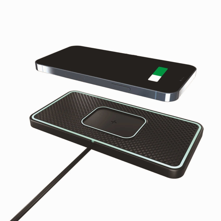 C1-PRO 2 In 1 15W Car Wireless Charging Anti-Slip Pad With Luminous For AirPods / iPhone - free shipping - PMC TechLife - Order now!