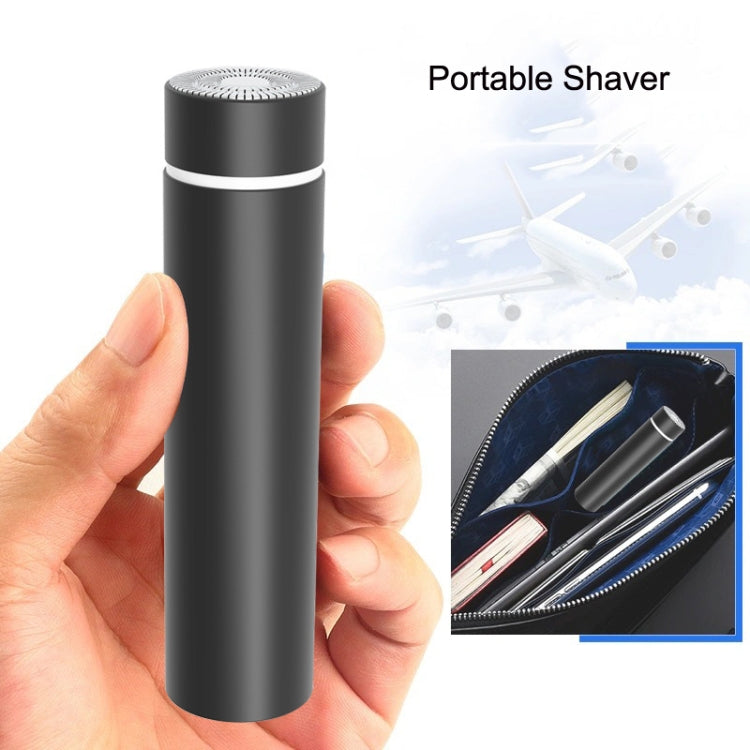 2 PCS W-TX01 Mini Portable Electric Shaver(Black) - Electric Shavers by PMC Jewellery | Online Shopping South Africa | PMC Jewellery