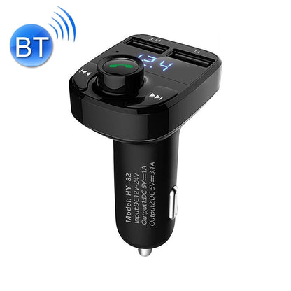 HY82 Car MP3 Bluetooth Receiver Dual USB Car Charger, Specification: Regular Version - Car Charger by PMC Jewellery | Online Shopping South Africa | PMC Jewellery