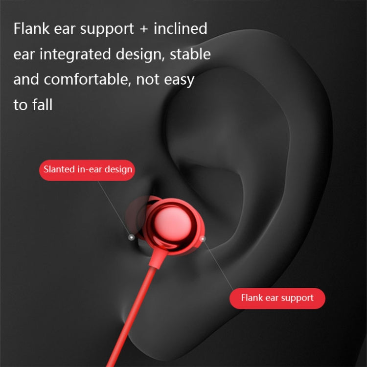 Havit i30 Mini Neck-Mounted Magnetic Sports Bluetooth Earphone(Red) - Neck-mounted Earphone by Havit | Online Shopping South Africa | PMC TechLife | Buy Now Pay Later Mobicred