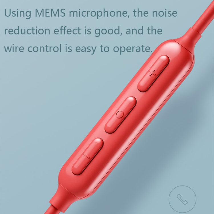 Havit i30 Mini Neck-Mounted Magnetic Sports Bluetooth Earphone(Red) - Neck-mounted Earphone by Havit | Online Shopping South Africa | PMC TechLife | Buy Now Pay Later Mobicred