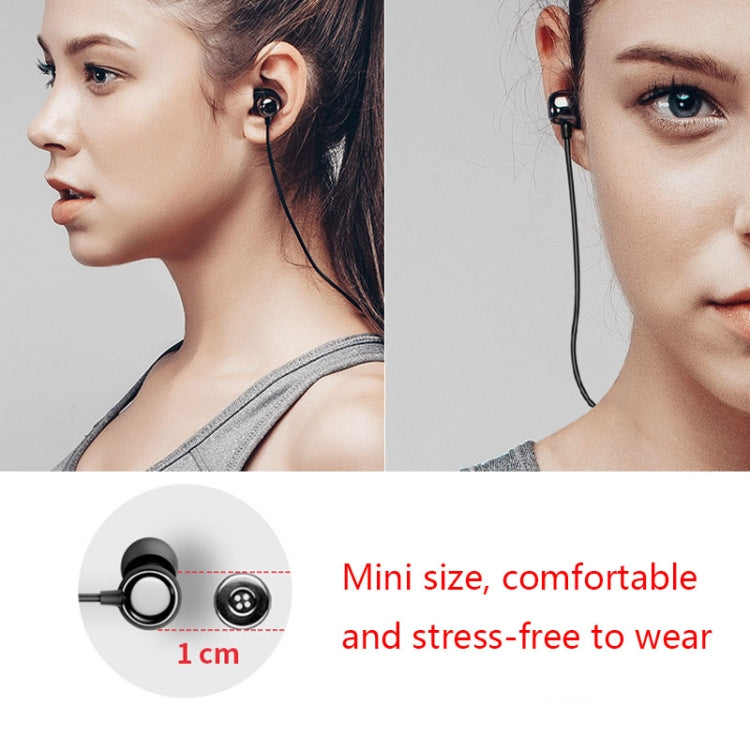 Havit i30 Mini Neck-Mounted Magnetic Sports Bluetooth Earphone(Red) - Neck-mounted Earphone by Havit | Online Shopping South Africa | PMC TechLife | Buy Now Pay Later Mobicred