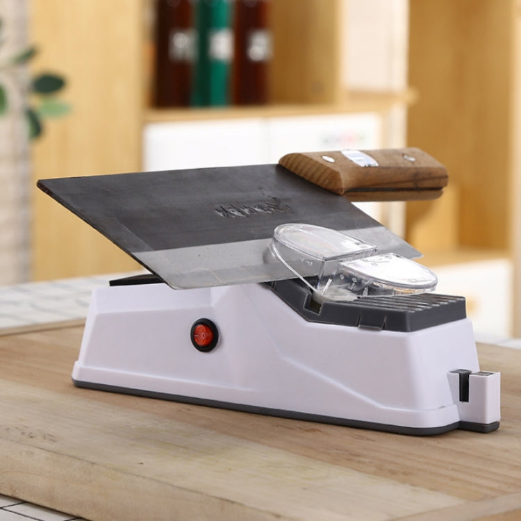 JJ-1 Kitchen Electric Double Sided Knife Sharpener, Specification: USB Plug - Knife Sharpener by PMC Jewellery | Online Shopping South Africa | PMC Jewellery