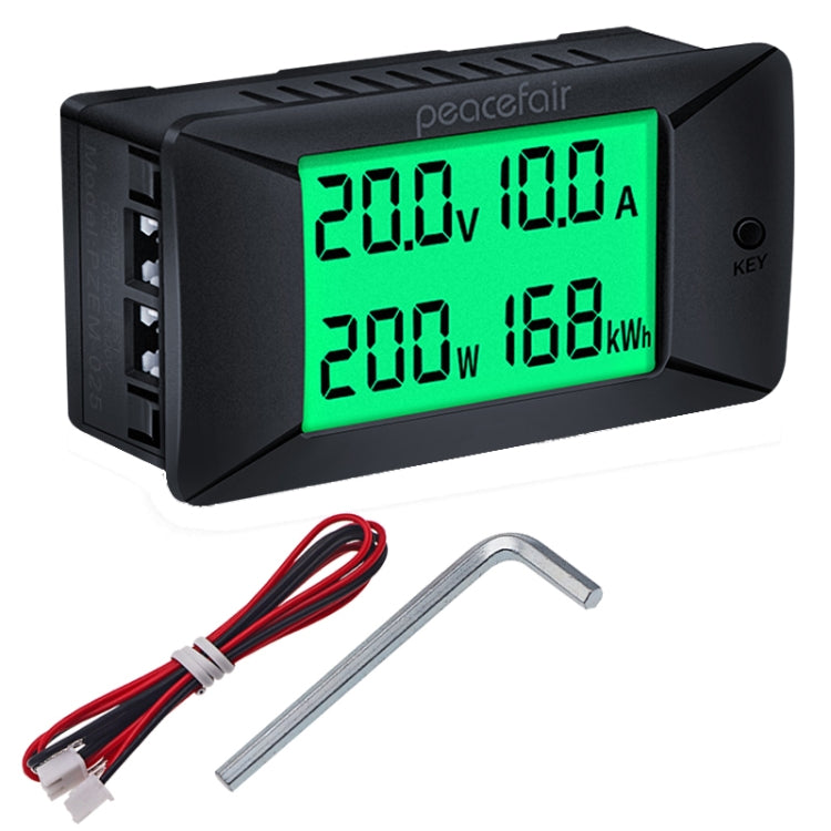 Peacefair PZEM-025 DC Multifunctional DC Digital Display Tester, Specification: 100A - free shipping - PMC TechLife - Order now!