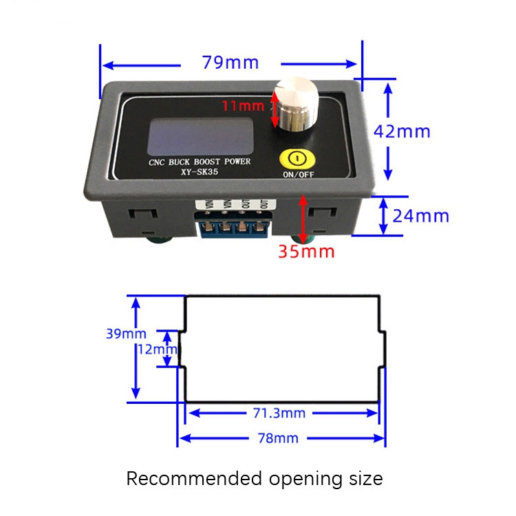 5-30V Adjustable DC Voltage Regulator Power Module Solar Charge - Other Accessories by PMC Jewellery | Online Shopping South Africa | PMC Jewellery