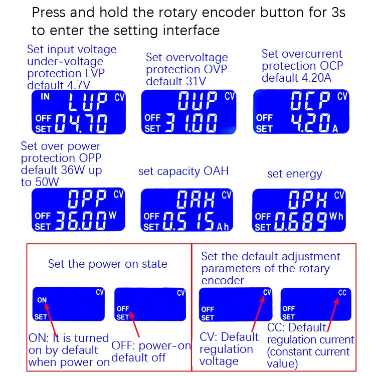 5-30V Adjustable DC Voltage Regulator Power Module Solar Charge - Other Accessories by PMC TechLife | Online Shopping South Africa | PMC TechLife
