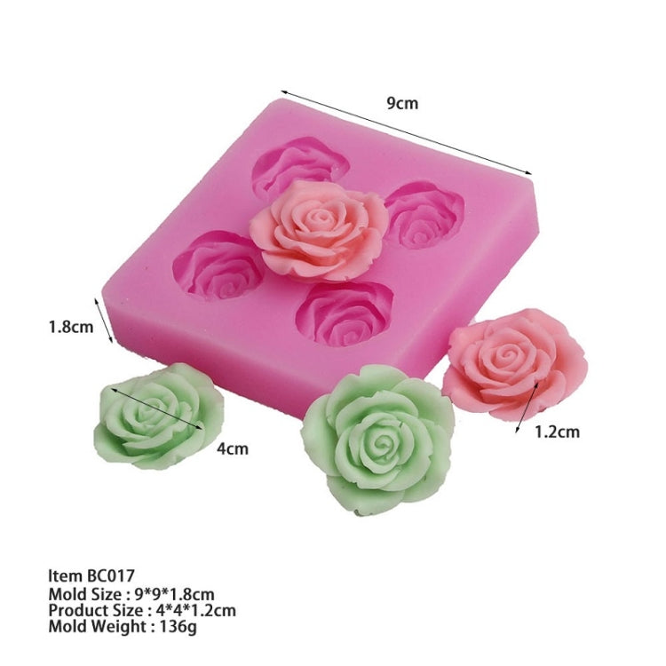 Flower Silicone Mould Handmade Soap Fondant Cake Decoration - Arts & Crafts by PMC Jewellery | Online Shopping South Africa | PMC Jewellery