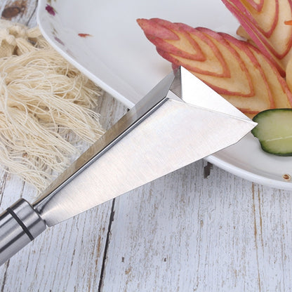 Household Stainless Steel Fruit Carving Knife Shaper Flower-shaped Vegetable Cutter - Cutter & Peeler by PMC Jewellery | Online Shopping South Africa | PMC Jewellery