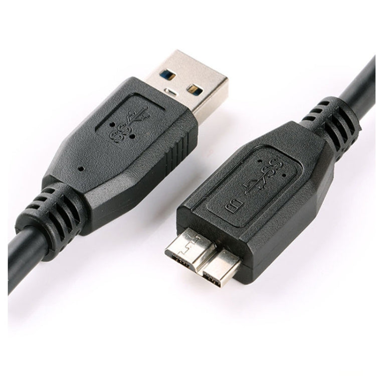 USB 3.0 Male To Micro USB HDD Data Cord For External Mobile HDD,Cable Length:1.8m(Black) - USB 3.0 by PMC Jewellery | Online Shopping South Africa | PMC Jewellery