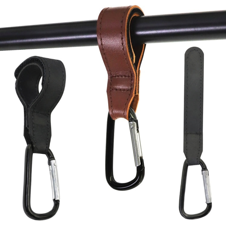 2 PCS Baby Stroller Convenient Carabiner Hook(Black) - Strollers Accessories by PMC TechLife | Online Shopping South Africa | PMC TechLife