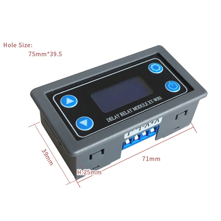 12/24V Relay Module Cycle Trigger Delay Power-Off Delay Timing Circuit Switch(PCB) - Relay Module by PMC TechLife | Online Shopping South Africa | PMC TechLife