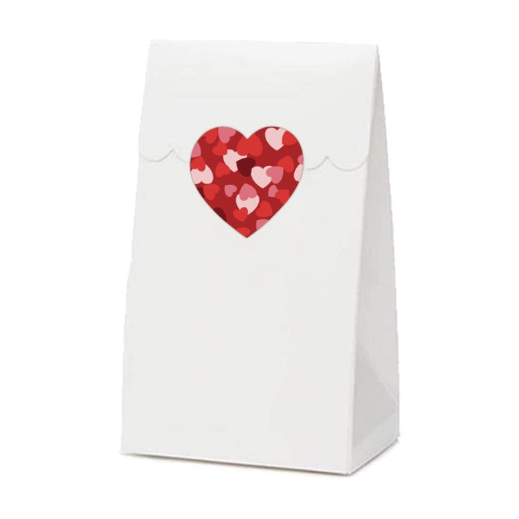 Roll Pack Valentine Day Heart Love Sticker Self-adhesive Label, Size: 2.5cm / 1 Inch(K-174) - Sticker & Tags by PMC Jewellery | Online Shopping South Africa | PMC Jewellery