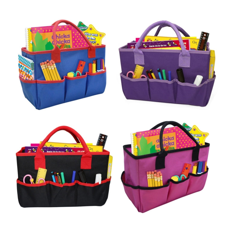 Teacher Stationery Storage Bag Gardening And Pruning Tool Bag(Plum Red) - Storage Bags by PMC TechLife | Online Shopping South Africa | PMC TechLife