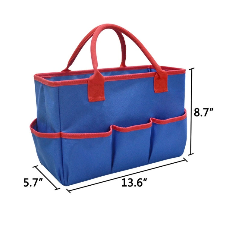 Teacher Stationery Storage Bag Gardening And Pruning Tool Bag(Blue) - Storage Bags by PMC Jewellery | Online Shopping South Africa | PMC Jewellery