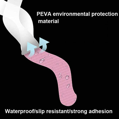 24pcs /Bag Wavy Shaped Safety Bathtub Non-Slip Sticker, Specification:  1.3 x 18cm(Transparent) - Adhesives & Sealers by PMC Jewellery | Online Shopping South Africa | PMC Jewellery