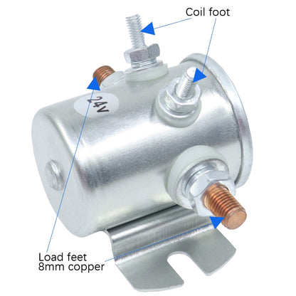 200A Forklift Winch Machine Push High Car Motor Start Relay, Rated voltage: 12V - Relays by PMC Jewellery | Online Shopping South Africa | PMC Jewellery