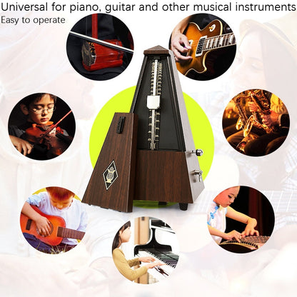 FRIEND Tower Mechanical Terrace Piano Guitar Violin Universal Rhythm Instrument(Tower Ebony Color) - Stringed Instruments by PMC Jewellery | Online Shopping South Africa | PMC Jewellery