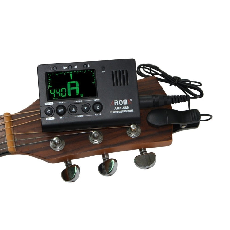ROM Electronic Metronome Rhythm Acoustic Guitar Tuner(AMT-560) - free shipping - PMC TechLife - Order now!