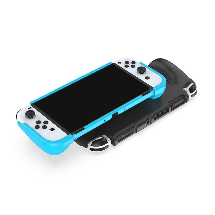 DOBE TNS-1186 Game Console TPU Anti-skid Protective Case For Switch OLED(Blue) - Cases by DOBE | Online Shopping South Africa | PMC Jewellery