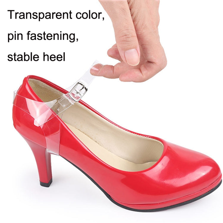 1 Pair Transparent Multi-Function Triangle Invisible Anti-Heel Shoelaces(Transparent) - shoelaces by PMC Jewellery | Online Shopping South Africa | PMC Jewellery