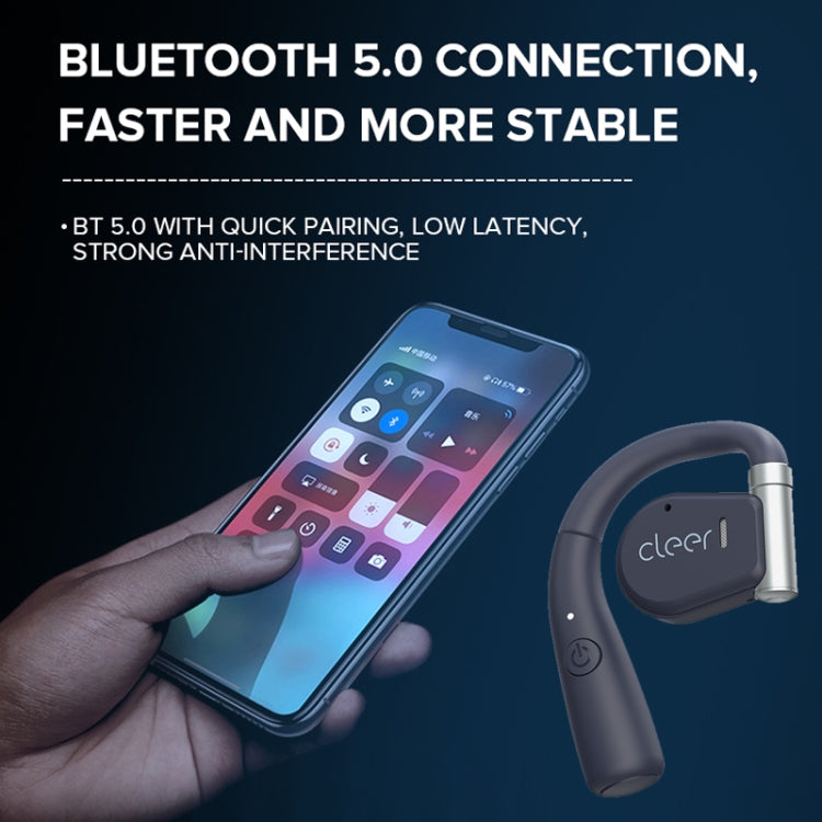 Cleer Call Noise Cancelling Music Gaming Swivel Over-Ear Wireless Bluetooth Earphones(Blue) - free shipping - PMC TechLife - Order now!
