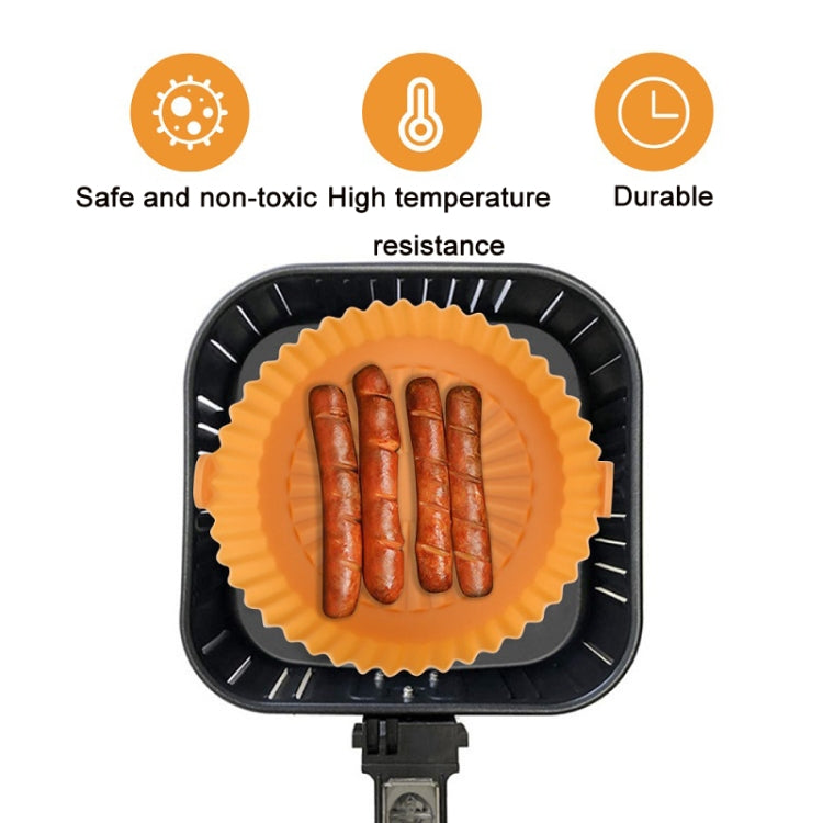 Air Fryer Special High Temperature Oil Absorption Silicone Pad, Colour: Bright Grey - Baking mat & Bakewares by PMC Jewellery | Online Shopping South Africa | PMC Jewellery
