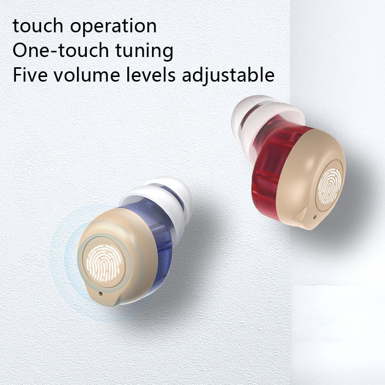 Older Young Sound Amplifier Sound Collector Hearing Aid(Red Blue) - free shipping - PMC TechLife - Order now!