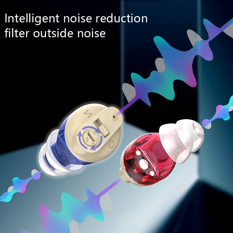 Old People Voice Amplifier Sound Collector Hearing Aid(White) - Hearing Aids by PMC TechLife | Online Shopping South Africa | PMC TechLife